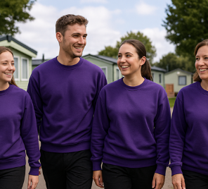 people working on a holiday park - holiday park staff